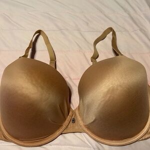 Victoria's Secret Fabulous Line Demi Nude 38DD Underwire Bra